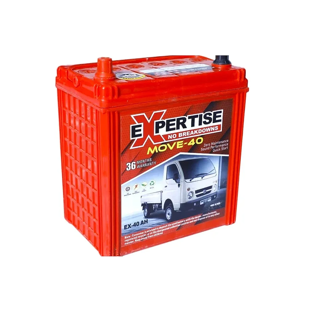 Expertise Move-40 Automotive Battery 40 Ah - Automotive & Transport by Expertise Battery Manufacturers