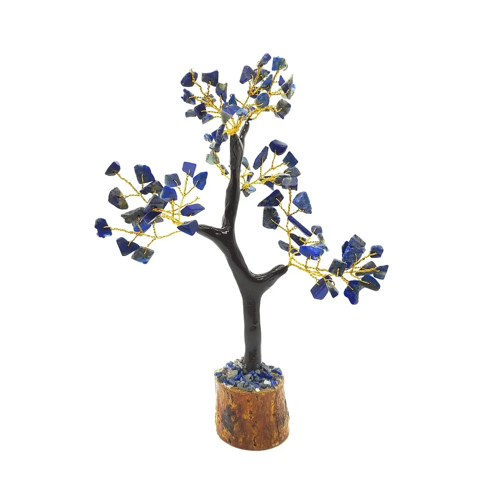 Lapis Lazuli Gemstone Tree - Home & Kitchen by Zairish Global