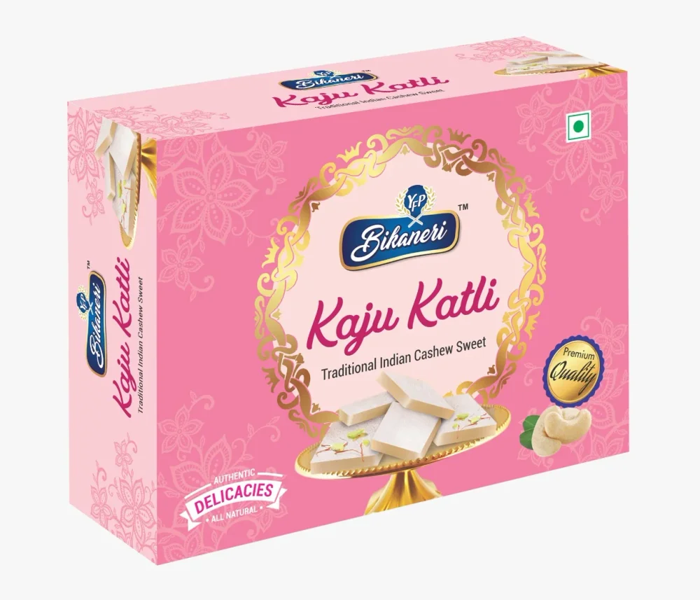 YFP Rajasthani Kaju Katli 200g Pack - Food & Agriculture by Yogya Food Products