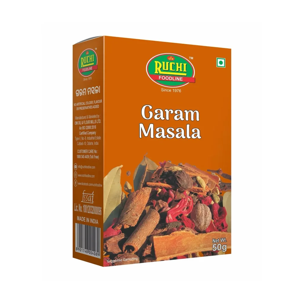 Ruchi Garam Masala - Food & Agriculture by Om Oil & Flour Mills Ltd.