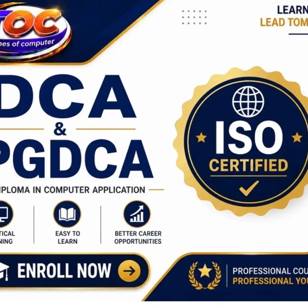 DCA PGDCA Diploma Course - Business & Professional Services by Times of Computer ( TOC )