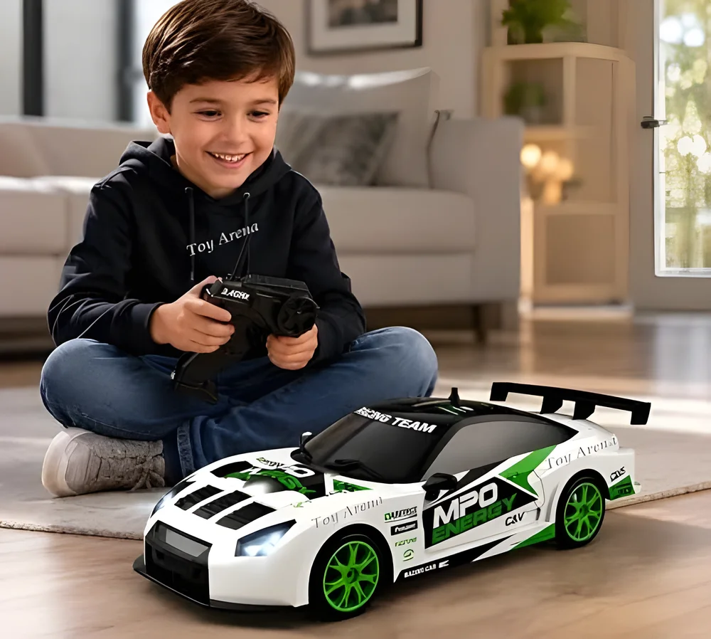 Toy Arena Racing Rally R/C Drift Car 1:24 Scale 2In1 Offroad(hb Drift 1:24) - Sports, Toys & Games by Unique Enterprises
