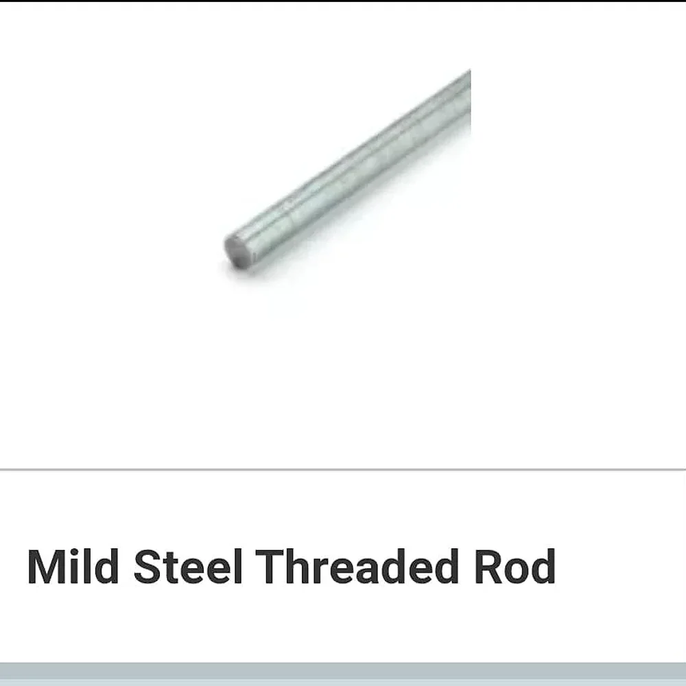 Mild Steel Threaded Rod - Metals & Alloys by Hind Corp.