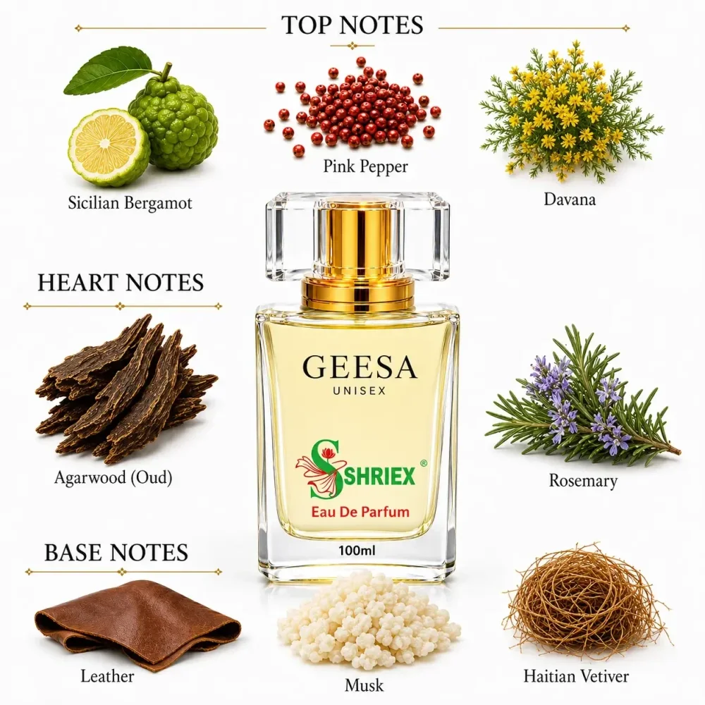 Shriex GEESA Unisex Fresh Aquatic Eau De Parfum - Beauty & Personal Care by Shriex Enterprises