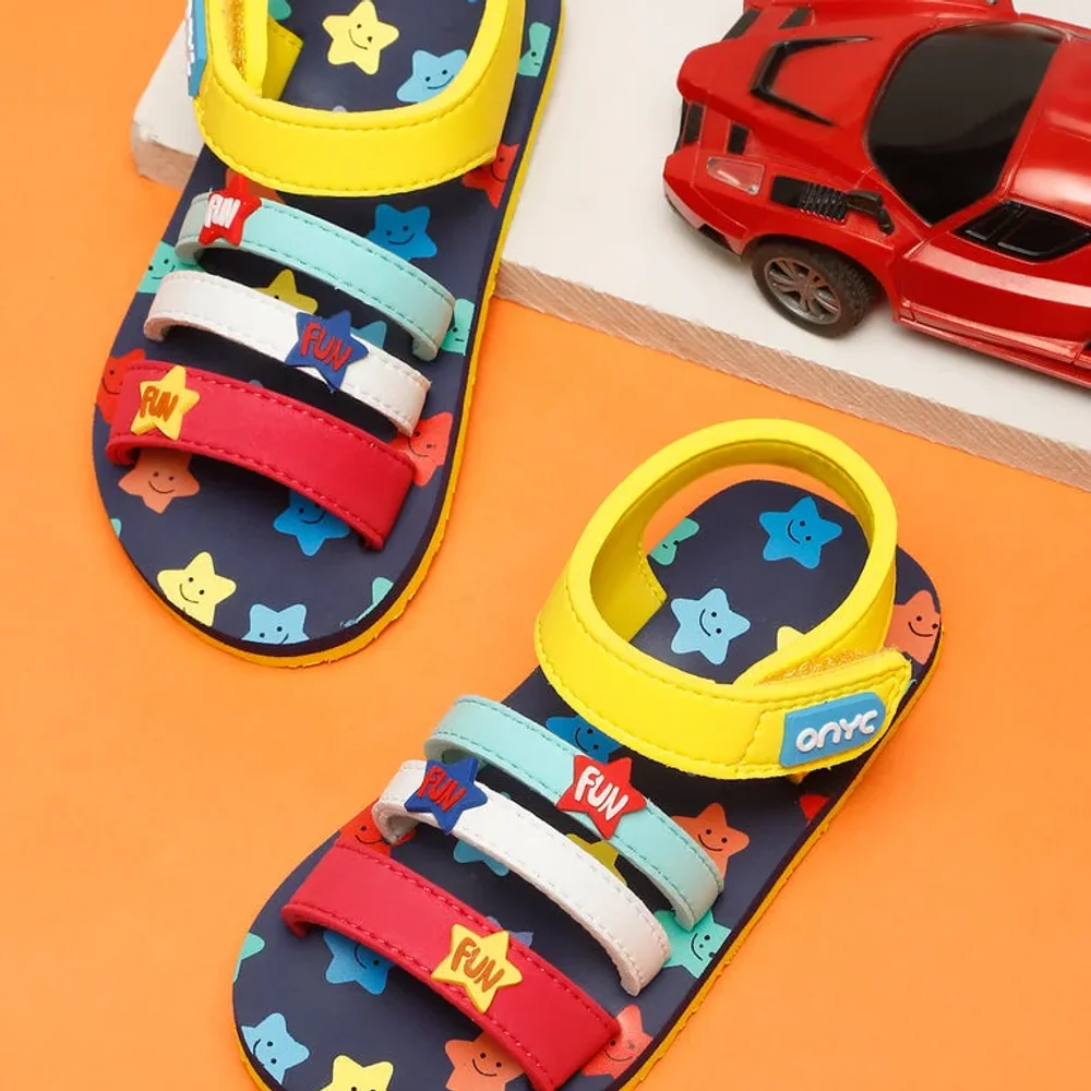 Premium Star Gelatoe Sandals - Blue (Unisex) - Footwear, Bags & Leather Goods by Parmar Brothers