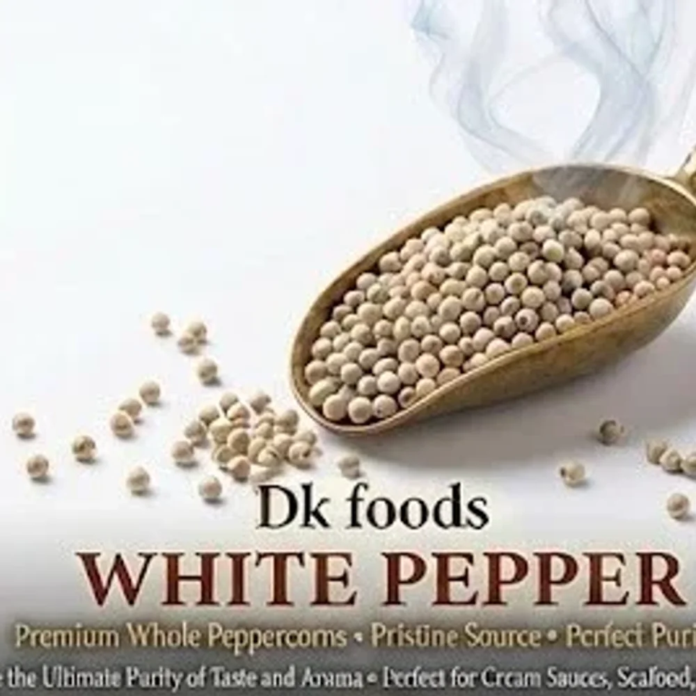 Dk Foods Premium Whole White Pepper - Food & Agriculture by DK Foods