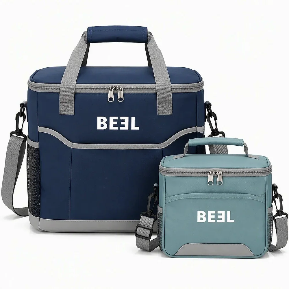 BEEL Insulated Fabric Lunch Bag - Home & Kitchen by Beel Bags