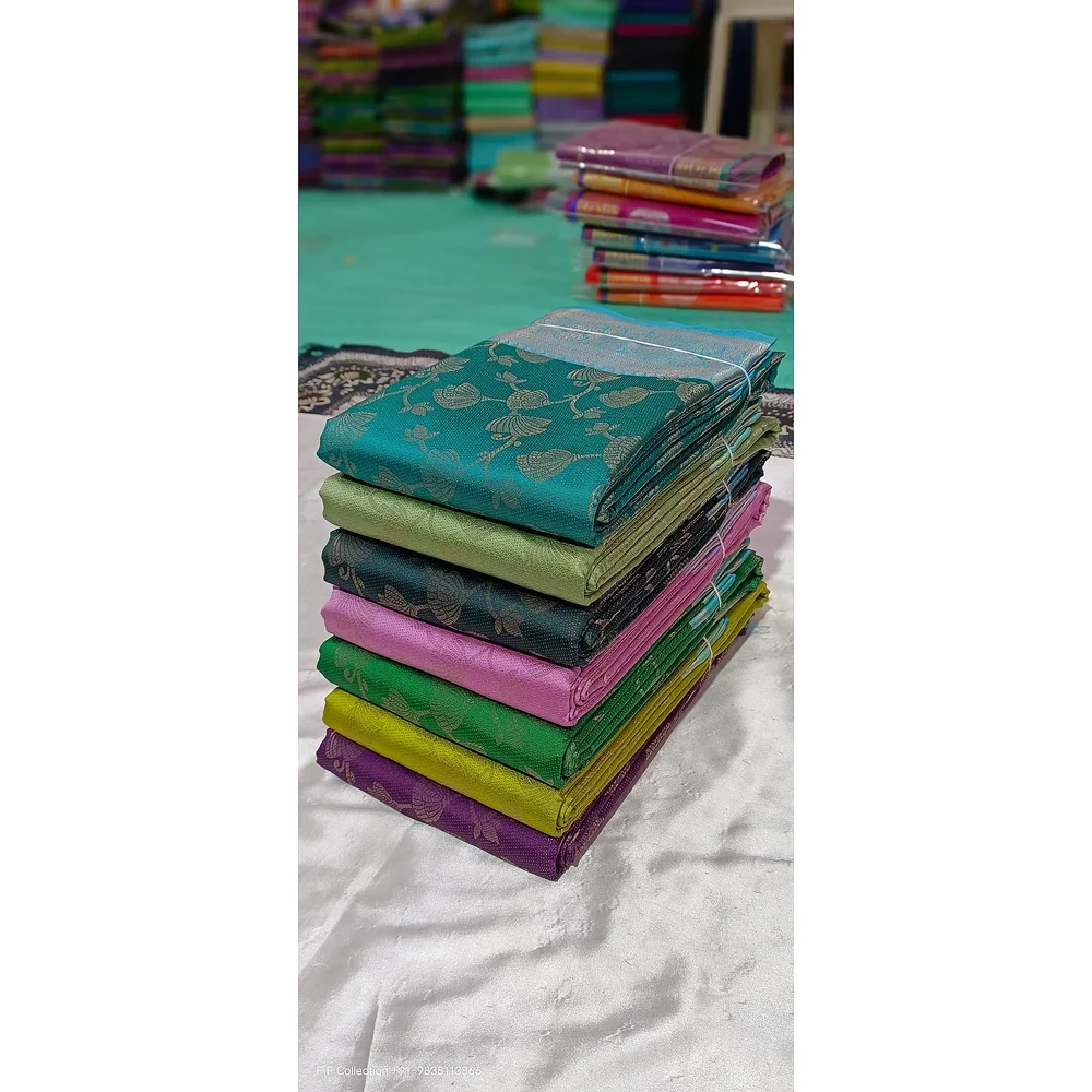 Kanchipuram Silk Saree - Textiles & Apparel by F.F Collection
