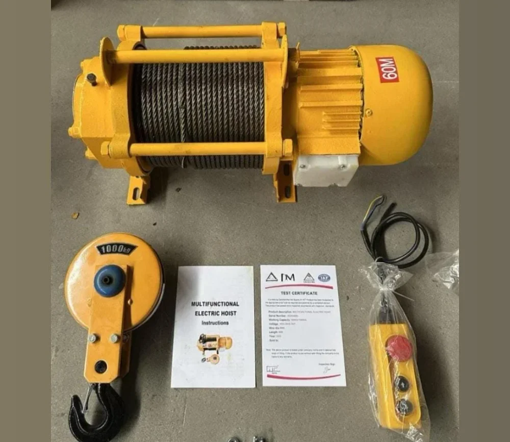 2 Ton Electric Steel Winch Machine - Industrial Supplies & Tools by Global Lift Machinery