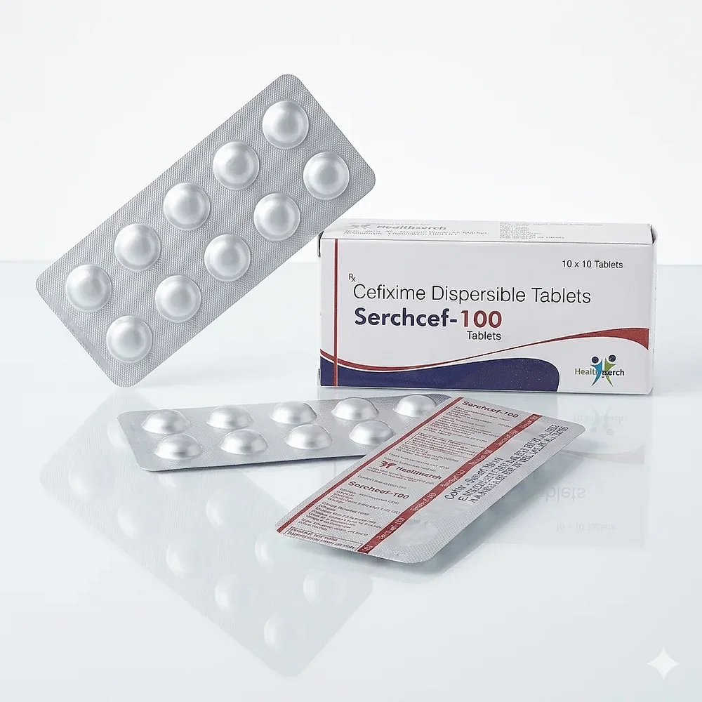 Cefixime 100 DT Tablets - Healthcare & Medical by Healthserch Pharma LLP