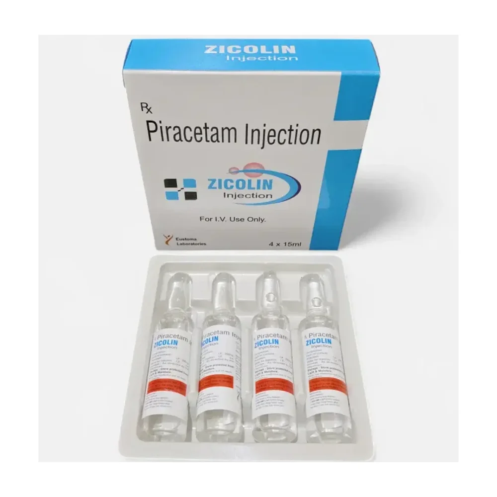 Piracetam 200mg Intravenous Injection - Healthcare & Medical by Eustoma Laboratories Pvt. Ltd.